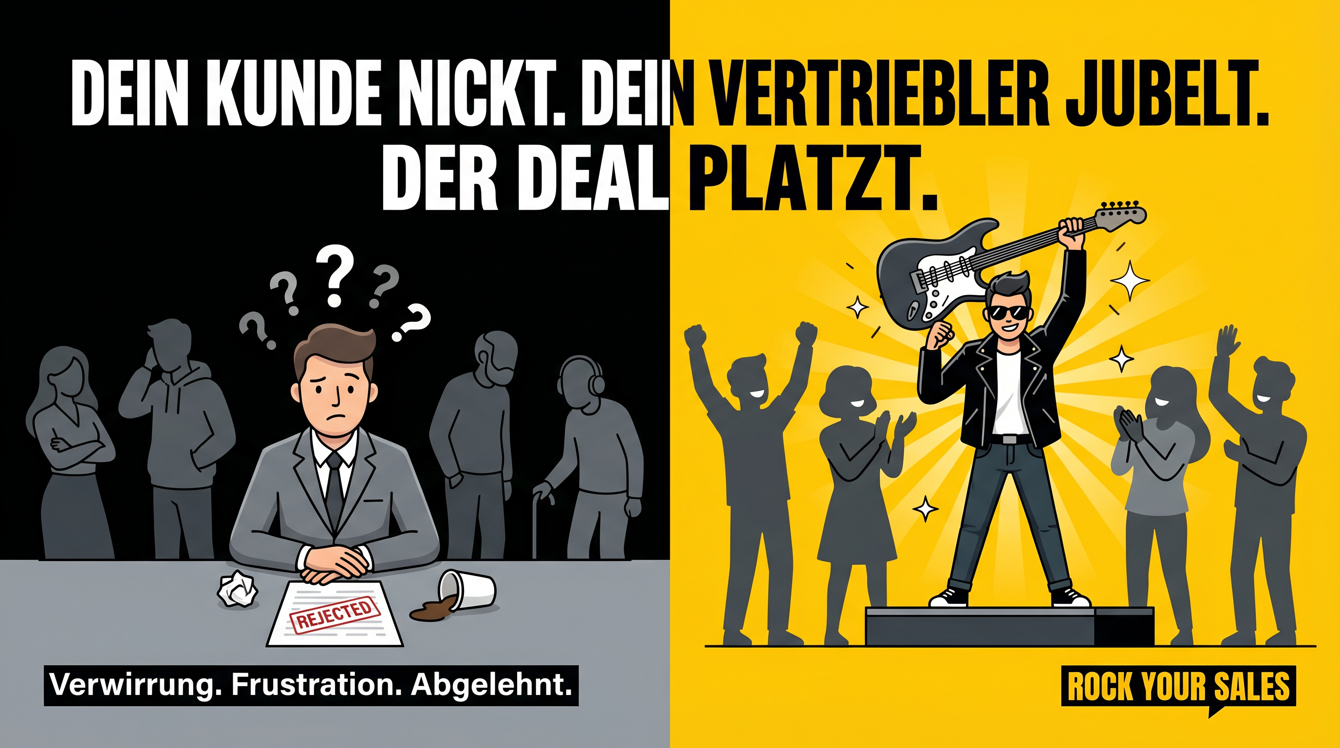 Vertrieb jubelt, doch Deal geplatzt. Warum